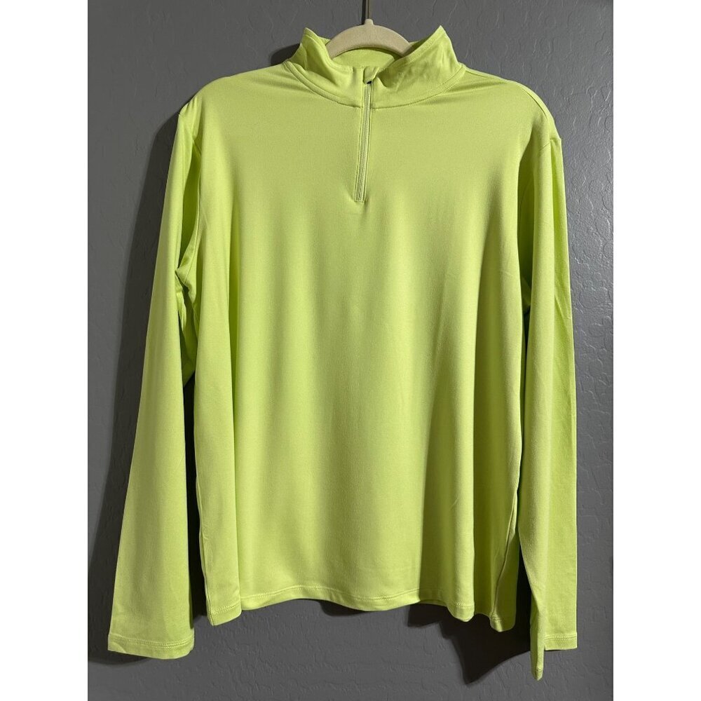 01. Algo Boys Performance Quarter Zip Pullover Long Sleeve Quick dry XL NWOT